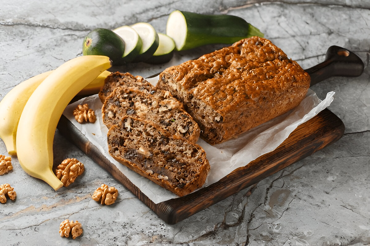 Banana Zucchini Bread