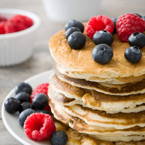 Skinny Buttermilk Pancakes