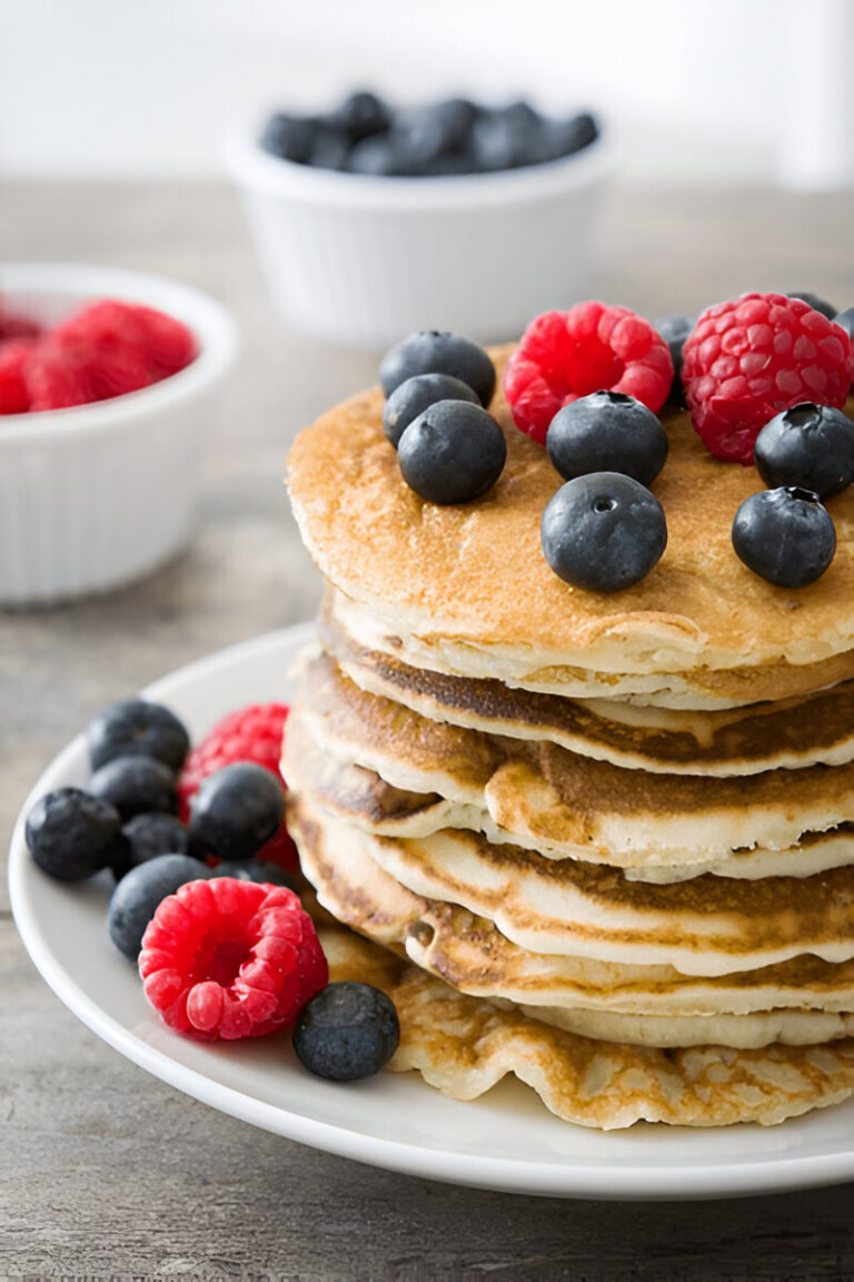 Skinny Buttermilk Pancakes