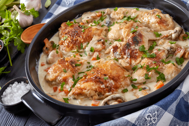 Chicken Fricassee