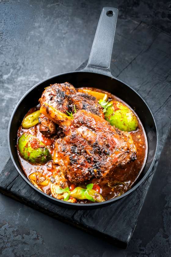 Slow Cooker Chicken Adobo Keto Low Carb