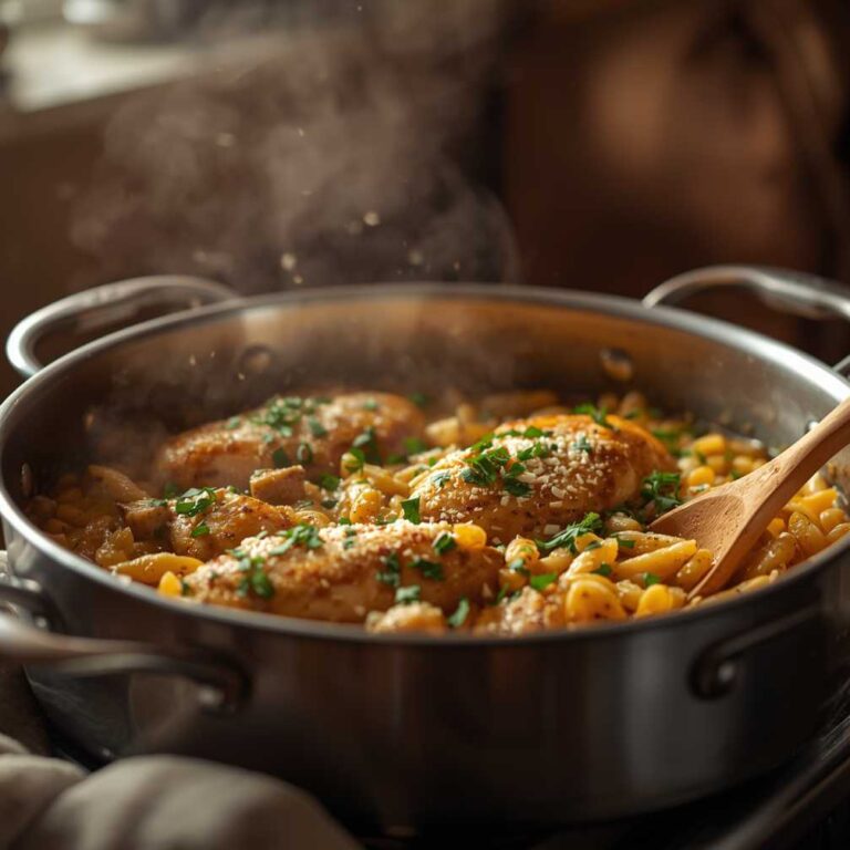 One-Pot Chicken and Orzo