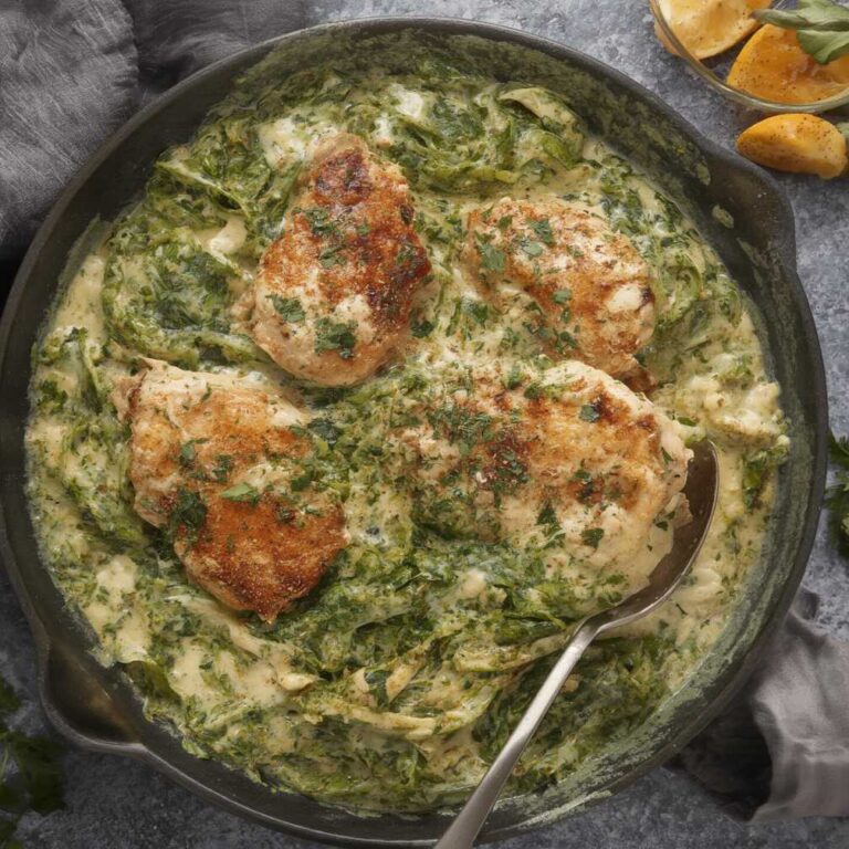 Creamy Chicken Florentine