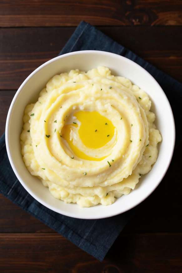 No Drain Instant Pot Mashed Potatoes