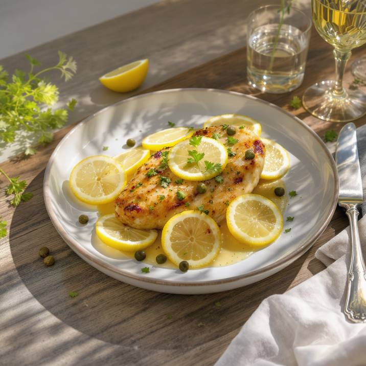 CHICKEN PICCATA recipe