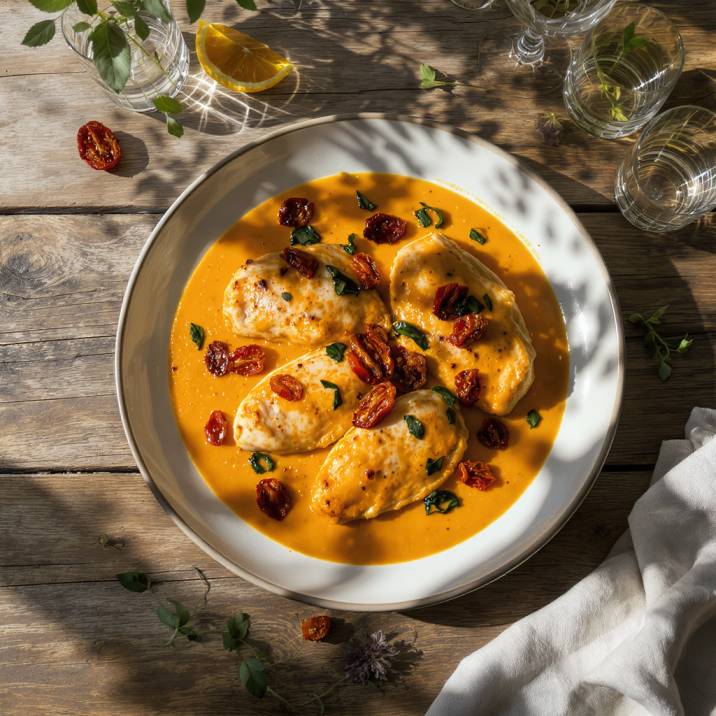 CREAMY TUSCAN CHICKEN