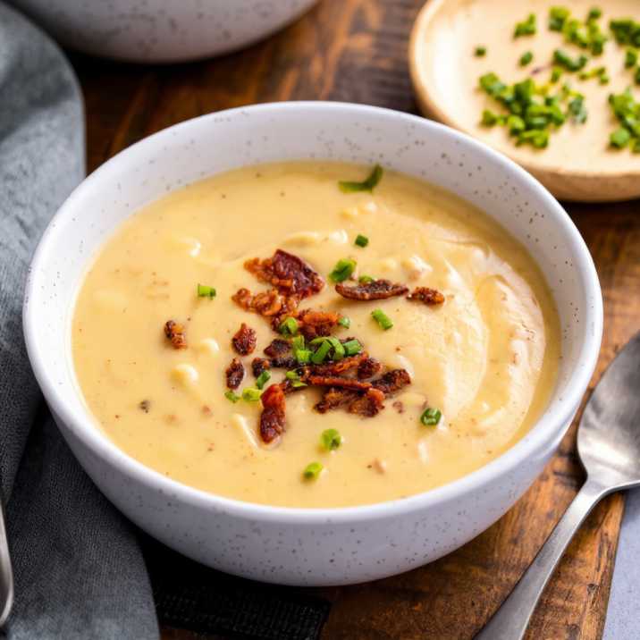 Crock Pot Potato Leek Soup with Sausage recipe