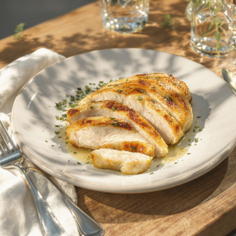 Herb baked chicken breast recipe