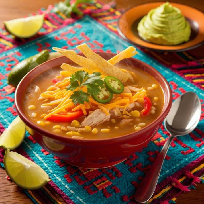 Instant Pot Chicken Tortilla Soup