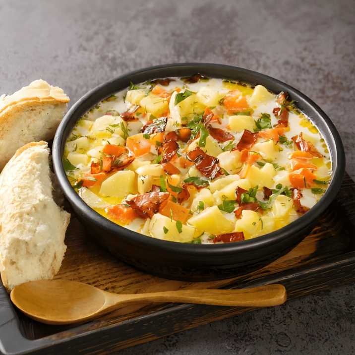 Instant Pot Ham & Potato Soup recipe