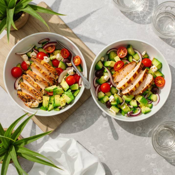 GREEK CHICKEN SALAD recipe