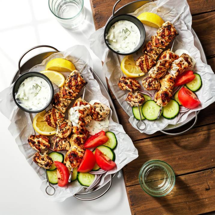Greek Chicken Souvlaki Recipe