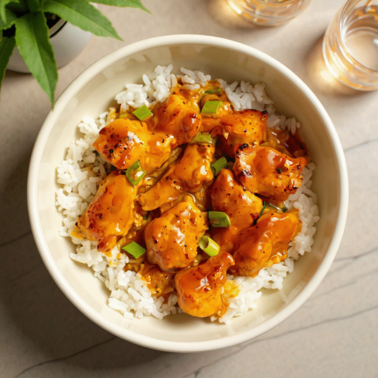 Orange Chicken Recipe