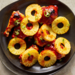 Sheet-Pan BBQ Pineapple Chicken RECIPE